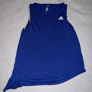 Adidas tie side tank top
